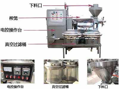 螺旋榨油机结构