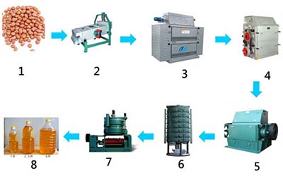 花生油压榨工艺